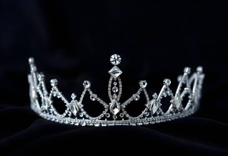 Charming Crown and Tiara Set for Miss Pageant with Crystals